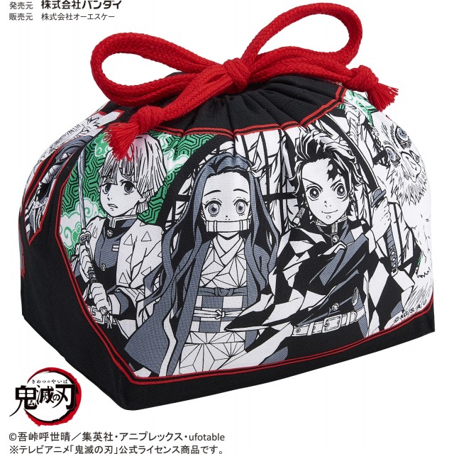 鬼滅之刃日本制抽繩午餐袋